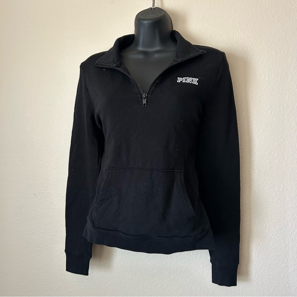 VS PINK Quarter-Zip Sweatshirt